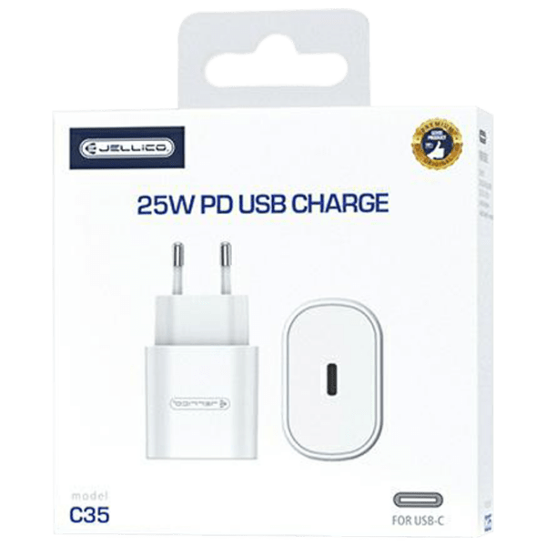 Încărcător de rețea Jellico C35 (25 W) White 2.77 A / White photo 3