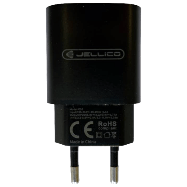 Încărcător de rețea Jellico C35 (25 W) Black 2.77 A / Black photo 1