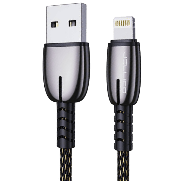 Cablu pentru telefon Jellico A19 USB Type-A/ Lightning Gray  photo 1
