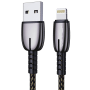 Кабель для телефона Jellico A19 USB Type-A/ Lightning Серый 