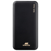 Power Bank 10000 mAh RivaCase VA2537 (12 W) Black 