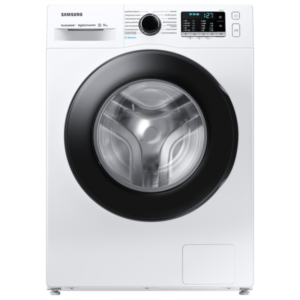 Mașină de spălat Samsung WW80AAS22AE/ LD White 8 kg, 1200 rpm, A+++ photo 1