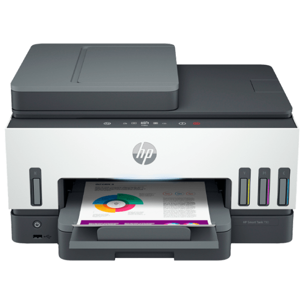 Dispozitiv multifuncțional HP
Smart Tank
Smart Tank 790 White Thermal inkjet, Color, 1200 x 1200 dpi photo 1