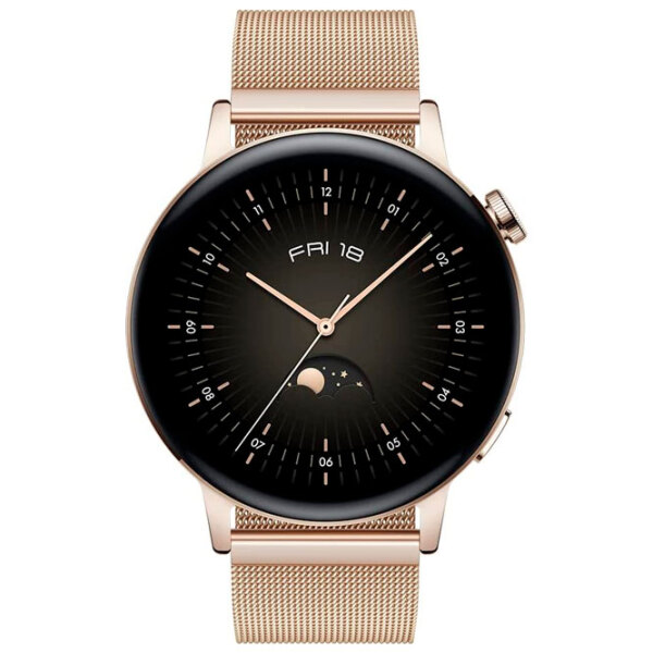 Умные часы Huawei Watch GT 3 Золотой 1.32" | 42 мм | Нержавеющая сталь/ Пластик/ Нержавеющая сталь
| Milo-B19T photo 2