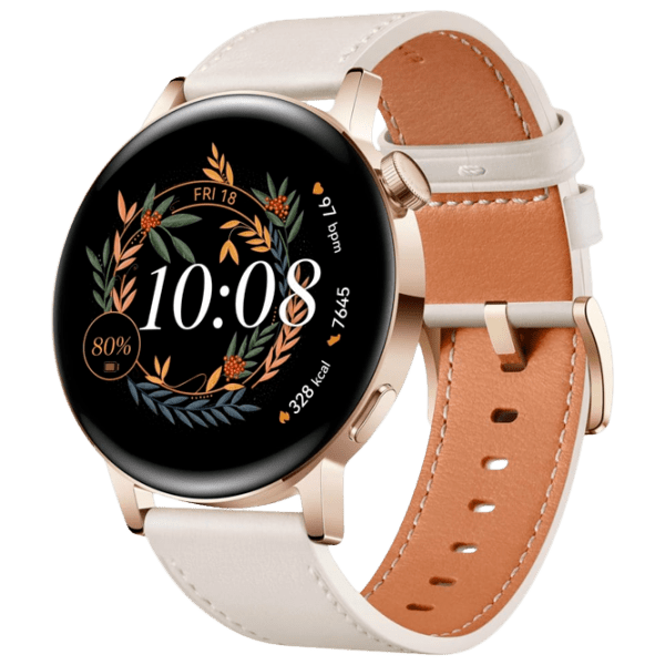 Ceas inteligent Huawei Watch GT 3 Gold 1.32" | 42 mm | Inox/ Plastic/ Piele| Milo-B19V photo 1