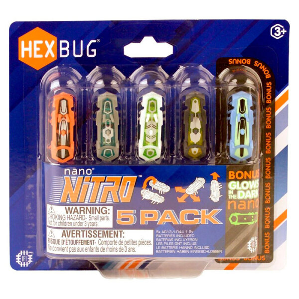 Робот Hexbug Nano Nitro 5 Pack Разноцветный  photo 4