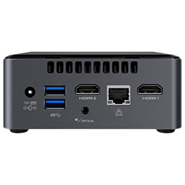 Mini PC Intel NUC Barebone BOXNUC7PJYH Black Intel Pentium J5005 photo 3