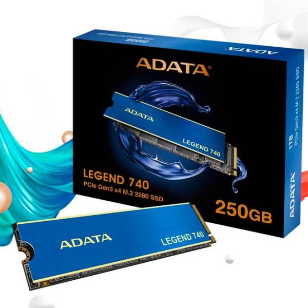 SSD ADATA LEGEND 740 M.2 250 ГБ Скорость чтения: 1500 МБ/ с,
Скорость записи: 2000 МБ/ с photo 5