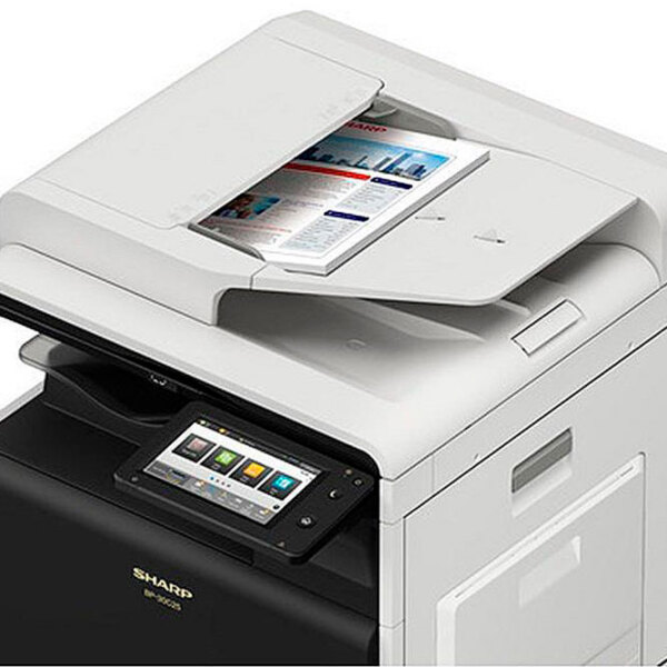 МФУ SHARP C-Cube IT BP-30C25EU Черный Лазерный, Цветная, photo 4