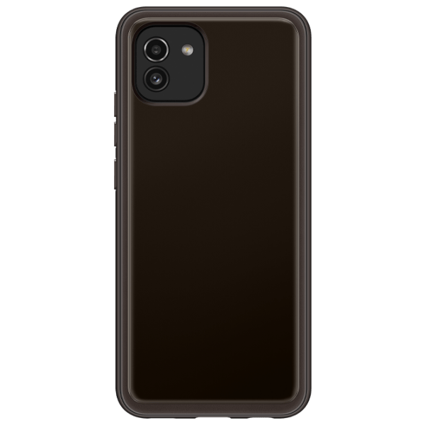 Husă pentru smartphone Samsung Galaxy A03 (EF-QA035TBEG) Black Samsung, TPU, Back photo 1