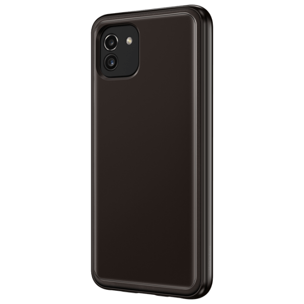 Husă pentru smartphone Samsung Galaxy A03 (EF-QA035TBEG) Black Samsung, TPU, Back photo 2
