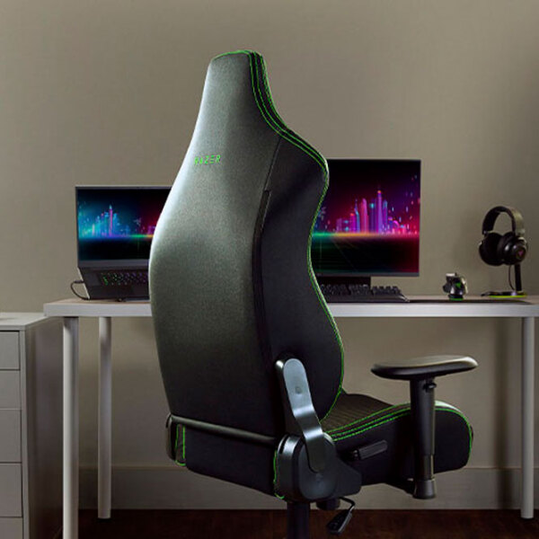Игровое кресло Razer Iskur X RZ38-02840100-R3G1 Черный Зелёный  photo 6