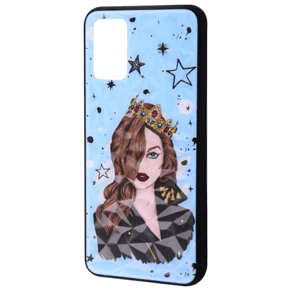 Чехол для смартфона Samsung Galaxy A03s (Perfomance Luxurious queen) Синий WAVE, PC, Back photo 1