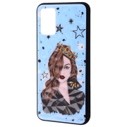 Чехол для смартфона Samsung Galaxy A03s (Perfomance Luxurious queen) Синий