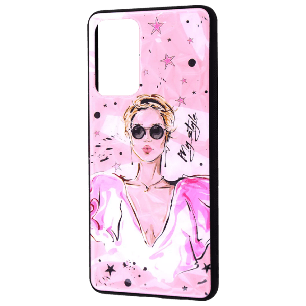 Чехол для смартфона Samsung Galaxy A52 (Perfomance Expressive view) Pink Разноцветный WAVE, PC, Back photo 1