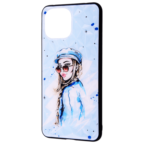 Husă pentru smartphone Xiaomi Mi 11 Lite / 11 Lite 5G NE (Perfomance Surprise me) Black Blue WAVE, PC, Back photo 1