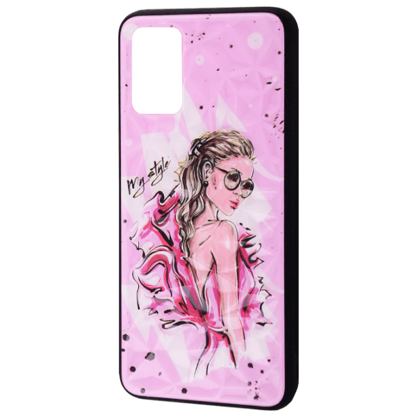 Чехол для смартфона Samsung Galaxy A03s (Perfomance You Dazzle Me) Розовый WAVE, PC, Back photo 1