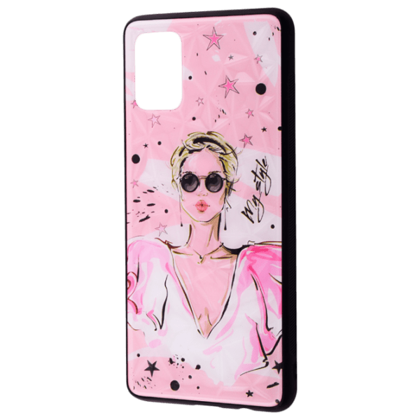 Husă pentru smartphone Xiaomi Redmi 10 (Perfomance Expressive view) Black Pink WAVE, PC, Back photo 1
