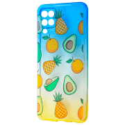 Чехол для смартфона Samsung Galaxy A12/ Galaxy M12 (Sweet & Acid Avocado) Желтый Синий WAVE, TPU, Back