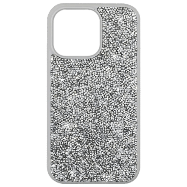 Чехол для смартфона Apple iPhone 13 Pro Max (Rock Diamond) Серебристый Bling World, TPU, Back photo 1