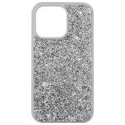 Husă pentru smartphone Apple iPhone 13 Pro Max (Rock Diamond) Silver Bling World, TPU, Back