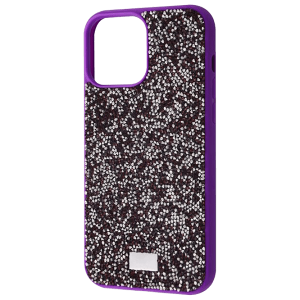 Чехол для смартфона Apple iPhone 13 Pro (Rock Diamond) Пурпурный Bling World, TPU, Back photo 1