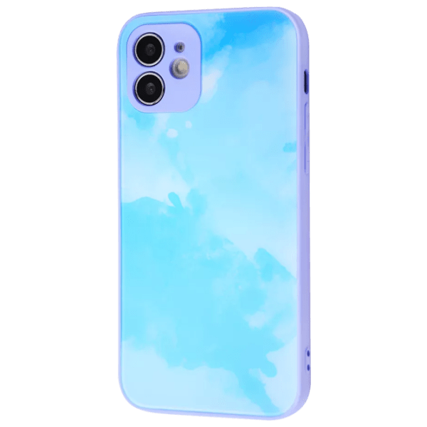Чехол для смартфона Apple iPhone 12 (Bright Colors) Синий WAVE, TPU, Back photo 1
