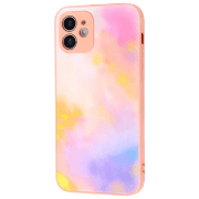 Husă pentru smartphone Apple iPhone 12 (Bright Colors) Violet Pink WAVE, TPU, Back