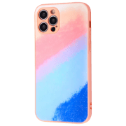 Чехол для смартфона Apple iPhone 12 Pro (Bright Colors) Синий Розовый WAVE, TPU, Back
