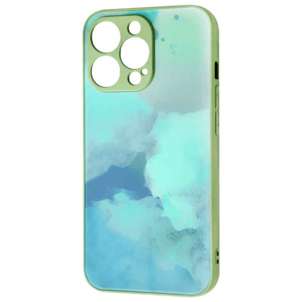 Husă pentru smartphone Apple iPhone 13 Pro Max (Bright Colors) Mint Green WAVE, TPU, Back photo 1