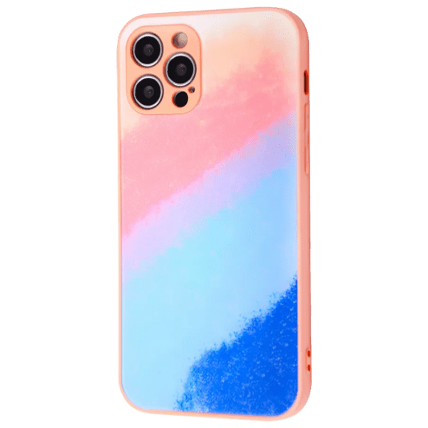 Чехол для смартфона Apple iPhone 12 Pro Max (Bright Colors) Синий Розовый WAVE, TPU, Back photo 1
