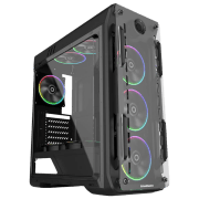 Calculator de jocuri Navigator 00218 Black Intel Core i5 11600KF 8 GB 256 GB 1 TB Radeon RX 6600 8 GB