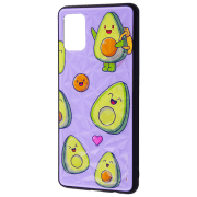 Чехол для смартфона Samsung Galaxy A22/ M32/ M22 (Majesty Avocado) Светлый Пурпурный WAVE, TPU, Back