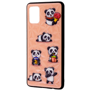 Чехол для смартфона Xiaomi Redmi 9C (Majesty Baby panda) Черный Розовый WAVE, ПК, Back