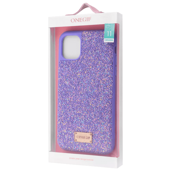 Чехол для смартфона Apple iPhone 11 (Lisa) Пурпурный ONEGIF, PC, Back photo 1