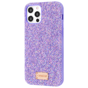 Husă pentru smartphone Apple iPhone 12/ 12 Pro (Lisa) Glitter Purple ONEGIF, PC, Back