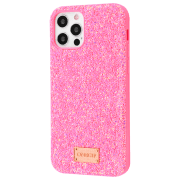 Husă pentru smartphone Apple iPhone 13 Pro Max (Lisa) Glitter Pink ONEGIF, PC, Back