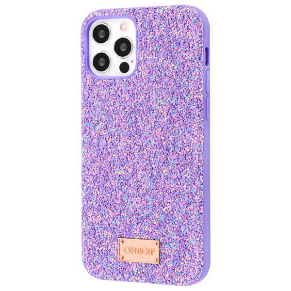 Чехол для смартфона Apple iPhone 13 Pro Max (Lisa) Glitter Пурпурный ONEGIF, PC, Back photo 1
