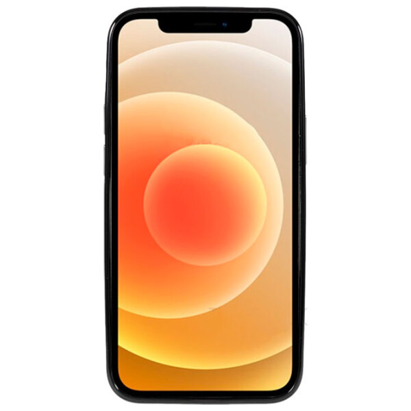 Husă pentru smartphone Apple iPhone 12 (Natural Color) Black Transparent SULADA, TPU, Back photo 3