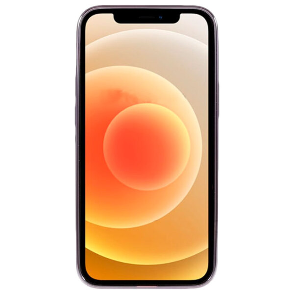 Husă pentru smartphone Apple iPhone 12 (Natural Color) Light purple Transparent SULADA, TPU, Back photo 3