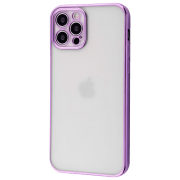 Husă pentru smartphone Apple iPhone 12 Pro (Natural Color) Transparent Purple SULADA, TPU, Back
