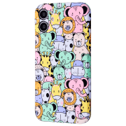 Husă pentru smartphone Apple iPhone 11 (NEON X LUXO Animals) Multicolor WAVE, TPU, Back