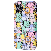 Husă pentru smartphone Apple iPhone 13 (NEON X LUXO Animals) Multicolor WAVE, TPU, Back