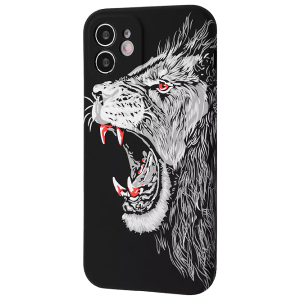 Чехол для смартфона Apple iPhone 12 (NEON X LUXO) Черный WAVE, TPU, Back photo 1
