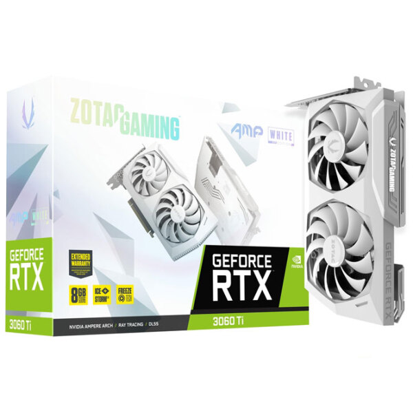 Видеокарта Zotac GeForce RTX 3060 Ti AMP LHR Edition 8 ГБ  photo 5