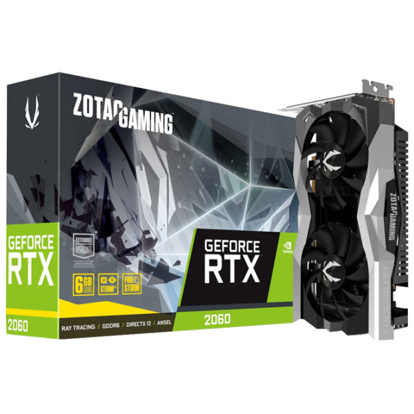 Видеокарта Zotac GeForce RTX 2060 Twin Fan 12 ГБ  photo 5