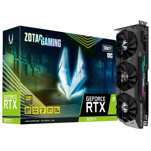 Видеокарта Zotac GeForce RTX 3070 Ti Trinity OC 8 ГБ  photo 5