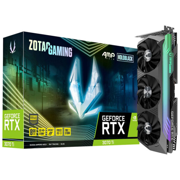Видеокарта Zotac GeForce RTX 3070 Ti AMP Holo 8 ГБ  photo 5