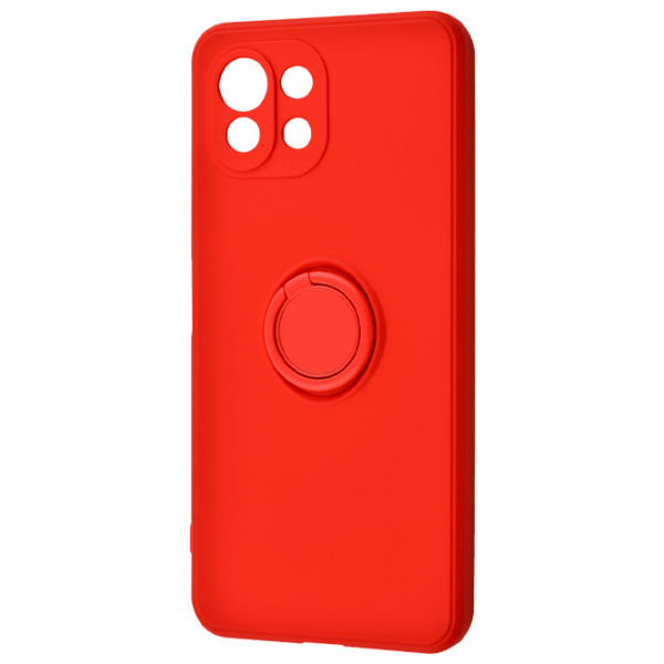 Husă pentru smartphone Xiaomi Mi 11 Lite/ 11 Lite 5G NE (Light Color) Red WAVE, TPU, Back photo 1
