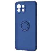Husă pentru smartphone Xiaomi Mi 11 Lite/ 11 Lite 5G NE (Light Color) Dark Blue WAVE, TPU, Back
